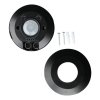 Czujnik ruchu 360st V-TAC natynkowy sufitowy slim 25mm czarny VT-8027